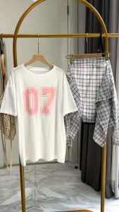 ●ECLAIRE● 043 Tshirt Kaos 2in1 (Kaos dan Slayer) Kasual Casual Hiphop Korea street Mode Santai Import 2080