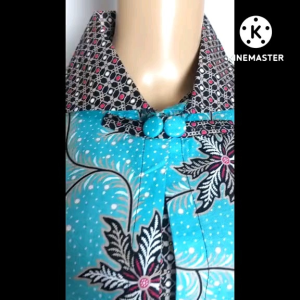 Blus Blouse Atasan Batik Wanita Bolero Tumpuk Kantor Kerja Murah Kancing Depan Support Busui Jumbo