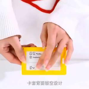 ✳️Ready Stock✳️ Cute Cartoon Travel Luggage Tag Kid Children Key Chain for School Bag Beg 行李箱识别牌