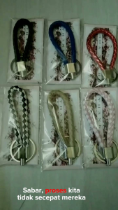Souvenir Pernikahan Murah: Ganci & Keychain Tali 50 Pcs