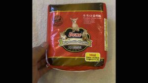 Dono Dog Disposable Diaper or Male Wraps -  Mini XXS XS Small Medium Large XL XXL - Female Dono Diaper  Male Dog Diaper