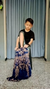 Bawahan anak muslim sarung instan anak bahan katun usia 2-8 tahun
