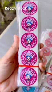 READY bisa COD stiker terimakasih isi 50 pcs Label Selamat Menikmati 35 cm - Sticker Paper Stationery Amplop ISI Paper Termurah Kediri - Amplop label stationery