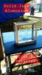 Etalase Mini Etalase display 40x15x40 cm