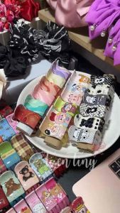 [MẪU MỚI - ẢNH THẬT] Kẹp càng cua Honey 5 Răng Cao Cấp nhựa 2 lớp dày dặn hoạ tiết trừu tượng thổ cẩm sọc caro sang