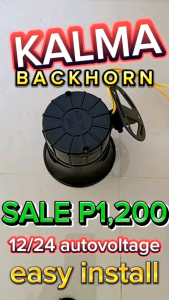 KALMA backhorn tone 12/24 autovoltage easy install