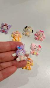 เรซิ่นการ์ตูน (เรซิ่นเปล่าไม่แถมตัวติด) คอลเลคชันใหม่มาแรง! ใช้ตกแต่งงาน DIY เคสโทรศัพท์ รองเท้า แก้วน้ำ งานฝีมืออื่นๆ  พร้อมส่งจากไทย F005