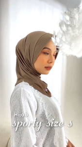 𝐒𝐔𝐍𝐘𝐎𝐔 - Bergo Olah Raga Jersy Premium | Jilbab Sport Premium