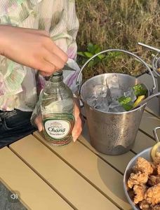 304 stainless steel ice bucket Bar snack Fries chicken food bucket Fried single beer portable ice bucket