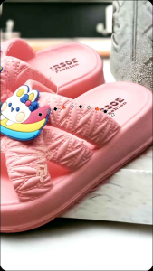 sandal karet anak wanita viral terbaru Sandal wedges perempuan ringan