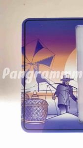 กรอบป้ายทะเบียนประมูลแท้แบบต่อข้างสมุทรสาครแบบยาวสำหรับใส่ป้ายประมูลโดยเฉพาะ จำนวน 1 คู่ หน้าหลังพร้อมอุปกรณ์ติดตั้ง