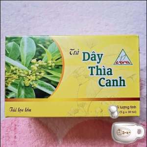 TRÀ TÚI LỌC DÂY THÌA CANH LAVA (30 GÓI NHỎ × 5G) HỖ TRỢ GIẢM ĐƯỜNG HUYẾT.
