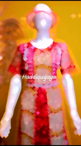 DRESS TENUN MIK BROKAT LAYAR TERBARU