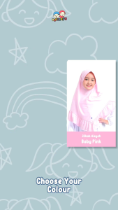 JILBAB BERGO ANAK REMAJA INSTANT RAGGAKIDS
