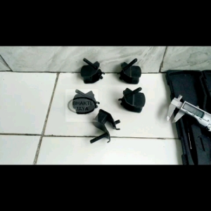 Dudukan Karet Kaki Mesin GENSET 4 Tak | Engine Mounting | Sparepart | ET 1000-4000 watt