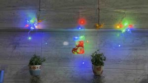 ไฟปีใหม่ ไฟตกแต่งผนัง ไฟประดับคริสต์มาส ไฟตกแต่งปีใหม่ ไฟledตกแต่งร้าน HS-014