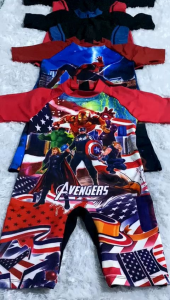 Baju Renang Anak Karakter Laki-laki/Perempuan 1-9 Tahun