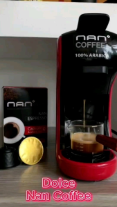 Dolce กาแฟแคปซูล กล่อง คั่วเข้ม : คั่วกลาง อาราบิก้า 100% (10 แคปซูลต่อกล่อง)