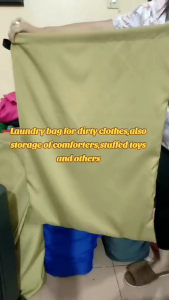 Laundry bags extra  large size double stitchwashable for dirty clothes carry up to 15  kgs