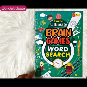 Word Search Book Ultimate Brain Games Crossword Puzzle for Kids Word Games Brain Teaser Hobbies