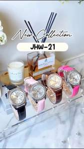 JIMS HONEY Jam Tangan Wanita JHW 21 TIMEPIECE WATERPROOF TAHAN AIR FREE BOX EXCLUSIVE