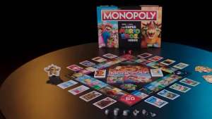 MONOPOLY SUPER MARIO BROS. บอร์ดเกม มาริโอ้ ลิขสิทธิ์Hasbro มี มอก กล่องใหม่สวยกริบ