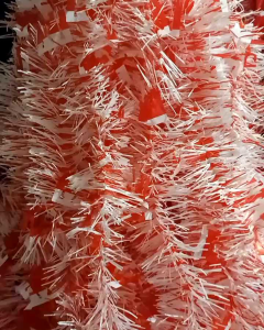 SLINGER TINSEL MERAH PUTIH KOTAK RI DEKORASI 17 AGUSTUS KEMERDEKAAN INDONESIA/DIRGAHAYU RI