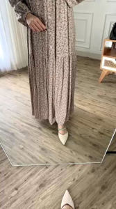 KIRANA MIDI DRESS RAYON PREMIUM JUMBO BUSUI KEKINIAN