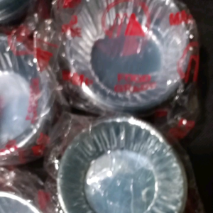 Mika Puding Telor Ceplok Isi 100pcs / Mika Cup Roti Besar / Sambel Saos / Isi 100pcs Sekali pakai