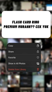 Flashcard Ring Premium Anak Profesi - Transportasi - Abjad BM