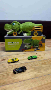 Dino Vehicle with Car Swallowing & Storage Feature ¡