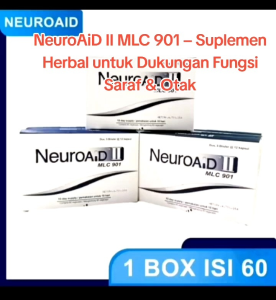 NeuroAiD II MLC 901 – Suplemen Herbal untuk Dukungan Fungsi Saraf & Otak