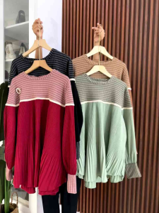 Atasan Plisket List Viral: Gaya Desain Modern & Bahan Berkualitas Tinggi