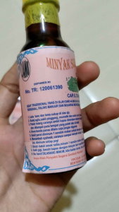 Minyak Sumbawa Asli Cap G. Tambora P. Sumbawa