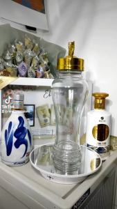 Botol Kaca Tempat Ginseng Ukuran 1L