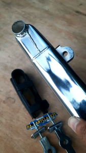 Swing Arm Grand Model W175 Crome Set Setelan Arm Karet Pnp Supra X Supra Fit C70 Prima Grand