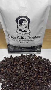 เมล็ดกาแฟคั่ว บ้านอะบอโด่ อาราบีก้า100% ขนาด 500g.รหัสสินค้า C