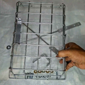 Kranjang Keranjang besi MTB fixi minion Seli Kranjang universal CHROME krum Outdoor