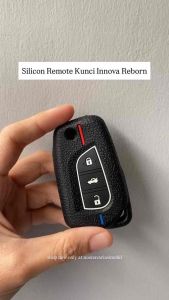 Silicon Remote Kunci Mobil Toyota Innova Reborn Model sporty karet tebal