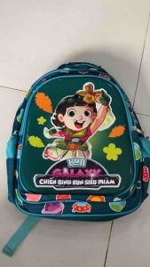 Balo Kun Đa Chiều mẫu mới 2024 có 3 Ngăn khóa kéo cho các bé Tiểu Học