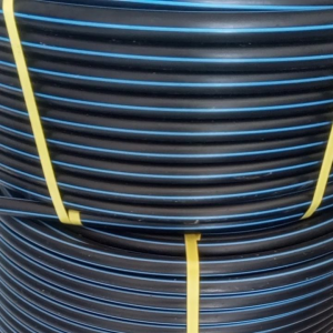 pipa HDPE selang air unilon ukuran 3/4 inch atau 25 mm panjang 100 meter pn 10