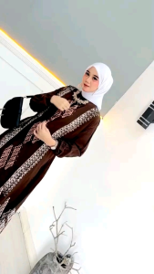 Gamis Rayon Twill Terbaru 2024 & Gamis Batik Cap Pekalongan