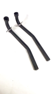 Leher Sambungan Knalpot Leheran Header HITAM Supra X 110 125 Fit Revo Absolute Karisma Blade Astrea Grand Jupiter Z Vega R ZR Smash Shogun 110 Super Tebal