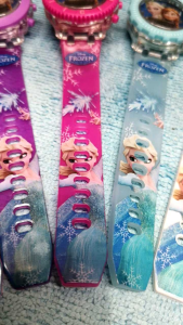 FROZEN Jam tangan budak ada lampu dan MUSIK
