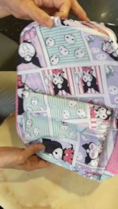 BaLô Đi Học / Du Lịch Đa Năng Thoáng Khí Sức Chứa Lớn Kuromi Cho Học Sinh Mẫu Giáo