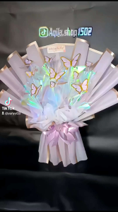 READY BUKET KUPU KUPU LED / buket kupu isi 5-10 / buket kupu led