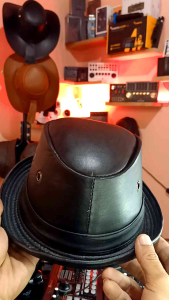 Topi fedora Kulit sapi Model Tompi