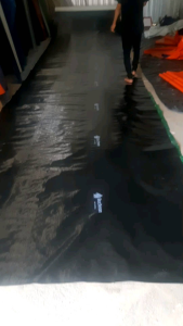 TERPAL PLASTIK HITAM A15 UNTUK TENDA TEROP UKURAN 5x6meter 5x7 5x8 Anti panas dan air hujan
