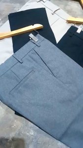 Celana Kantor Formal Kerja Pria Slimfit Bahan Woll Premium