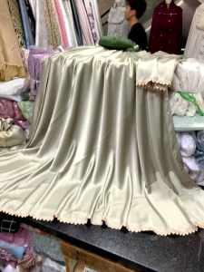 Mukena anggun / mukena silk polos/ mukena tas cantik/mukena dewasa/ mukena setelan rok